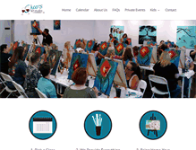 Tablet Screenshot of cheersartstudio.com